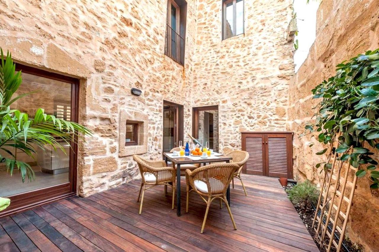 Casa Sa Pedra, En El Centro Historico De Alcudia别墅 外观 照片