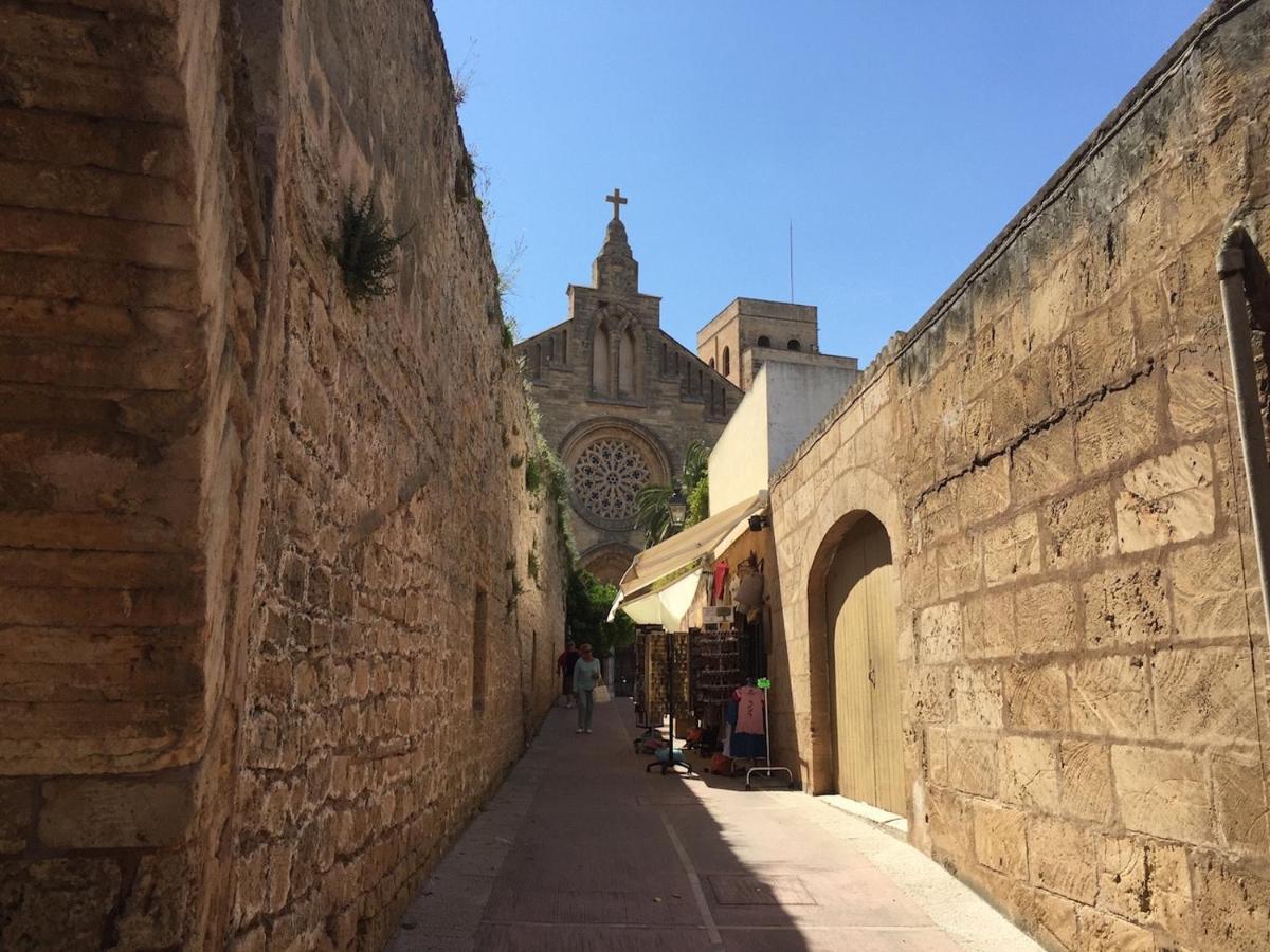 Casa Sa Pedra, En El Centro Historico De Alcudia别墅 外观 照片